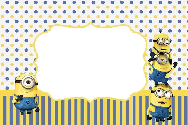 Minions: invitaciones para imprimir gratis. | Ideas y material ... Minions: invitaciones para imprimir gratis. | Ideas y material ...