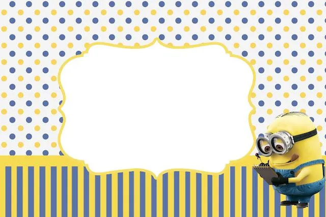 Minions: invitaciones para imprimir gratis. | Ideas y material ... Minions: invitaciones para imprimir gratis. | Ideas y material ...