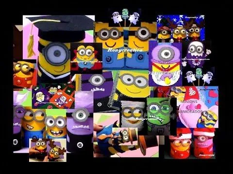 MINIONS MANUALIDADES / IDEAS ORIGINALES DE RONYCREATIVA - THE ... MINIONS MANUALIDADES / IDEAS ORIGINALES DE RONYCREATIVA - THE ...
