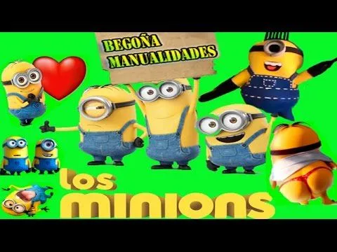 Los Minions | Como hacer un MINIONS | Manualidades Goma Eva - YouTube Los Minions | Como hacer un MINIONS | Manualidades Goma Eva - YouTube
