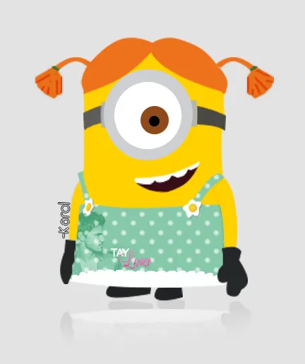 Minions niña - Imagui