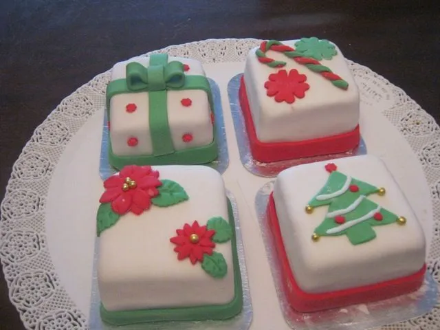 Minis Tortas Navideñas #DetallesQueEndulzan | MiniTortas ...