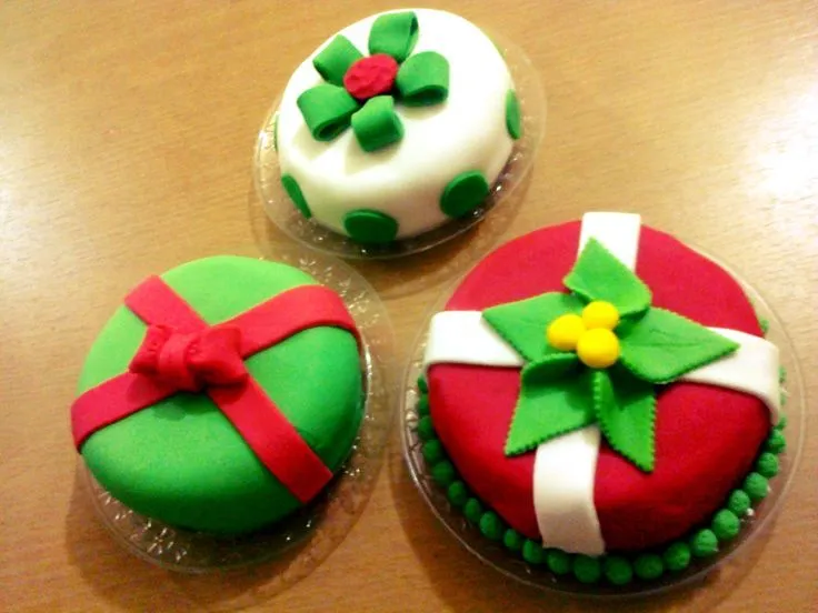 Minis Tortas Navideñas #DetallesQueEndulzan | MiniTortas ...