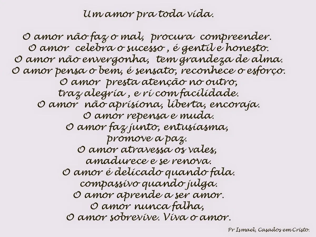 MINISTÉRIO CASADOS EM CRISTO: FRASES E PENSAMENTOS SOBRE O AMOR CONJUGAL MINISTÉRIO CASADOS EM CRISTO: FRASES E PENSAMENTOS SOBRE O AMOR CONJUGAL