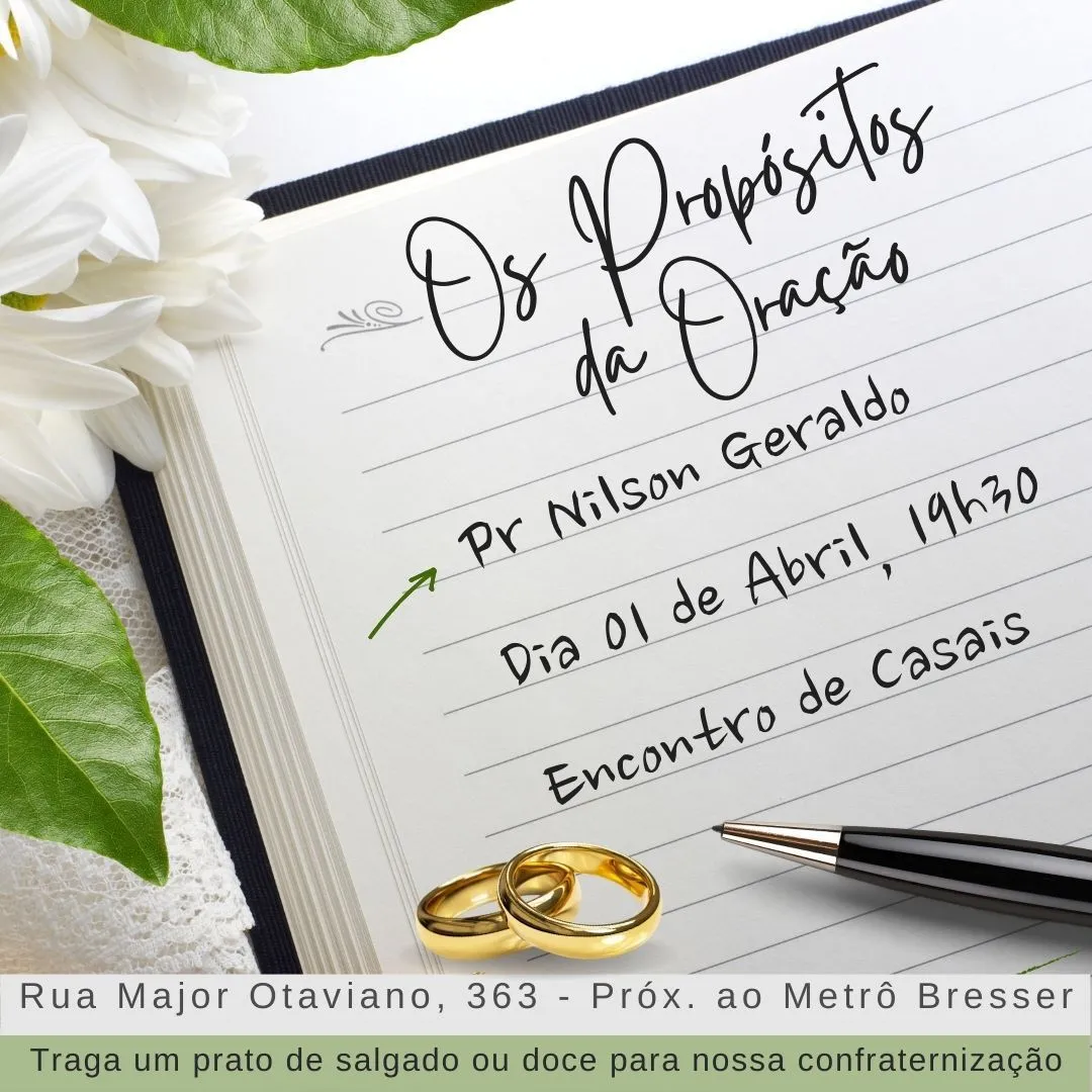 Ministério de Casais – Primeira Igreja Batista do Brás Ministério de Casais – Primeira Igreja Batista do Brás