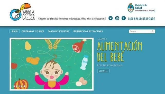 El Ministerio de Salud lanza un sitio para el cuidado de ... El Ministerio de Salud lanza un sitio para el cuidado de ...