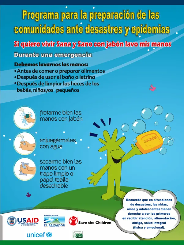 Afiche de lavado de manos - Imagui
