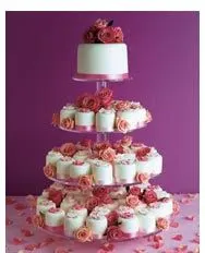 Minitortas de 15 años o boda ~ Portal de Manualidades Minitortas de 15 años o boda ~ Portal de Manualidades