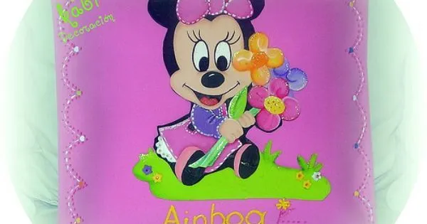 Minnie | almohadas en fomi | Pinterest