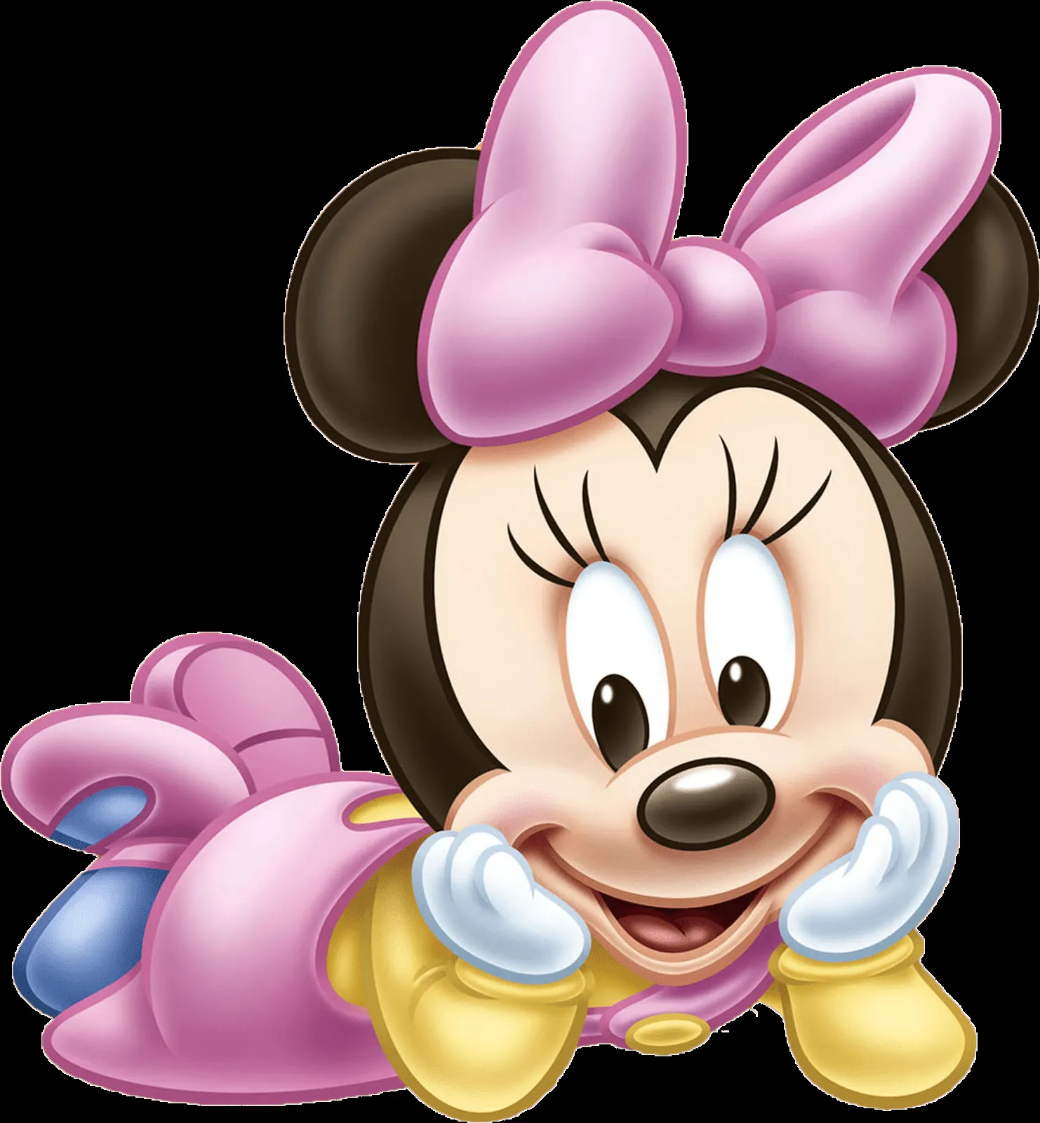 Minnie Bebé: Imágenes, Papeles e Imprimibles Gratis para Fiestas ...