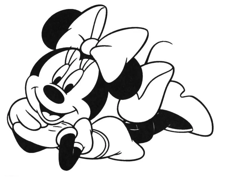 Minnie para colorear