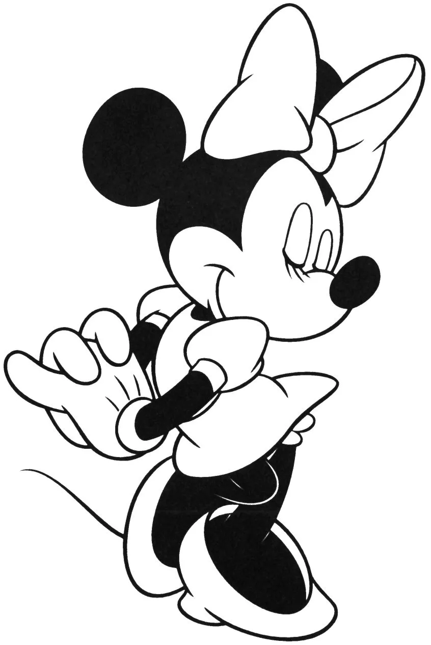Minnie para colorear