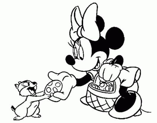 Minnie para colorear