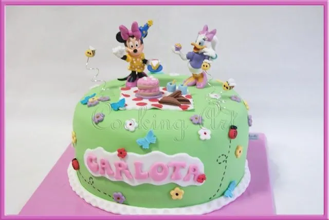 Minnie Daisy Cake Cooking Art La Muela | Lexi's 2nd Birthday ... Minnie Daisy Cake Cooking Art La Muela | Lexi's 2nd Birthday ...
