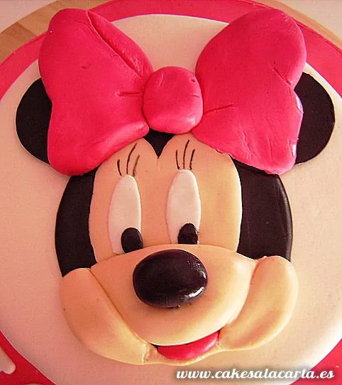 Minnie felicita a Carlota. | Cakes, cupcakes y cookies en Badajoz ... Minnie felicita a Carlota. | Cakes, cupcakes y cookies en Badajoz ...