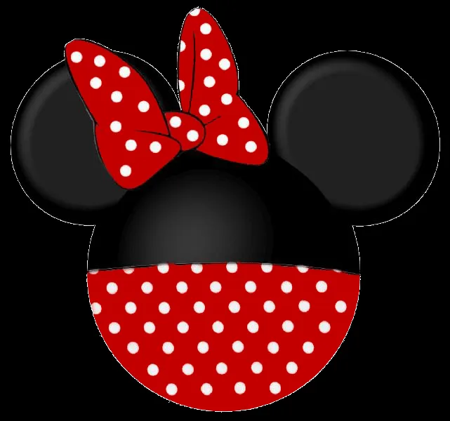 Red Minnie Mouse Face | Clipart Panda - Free Clipart Images