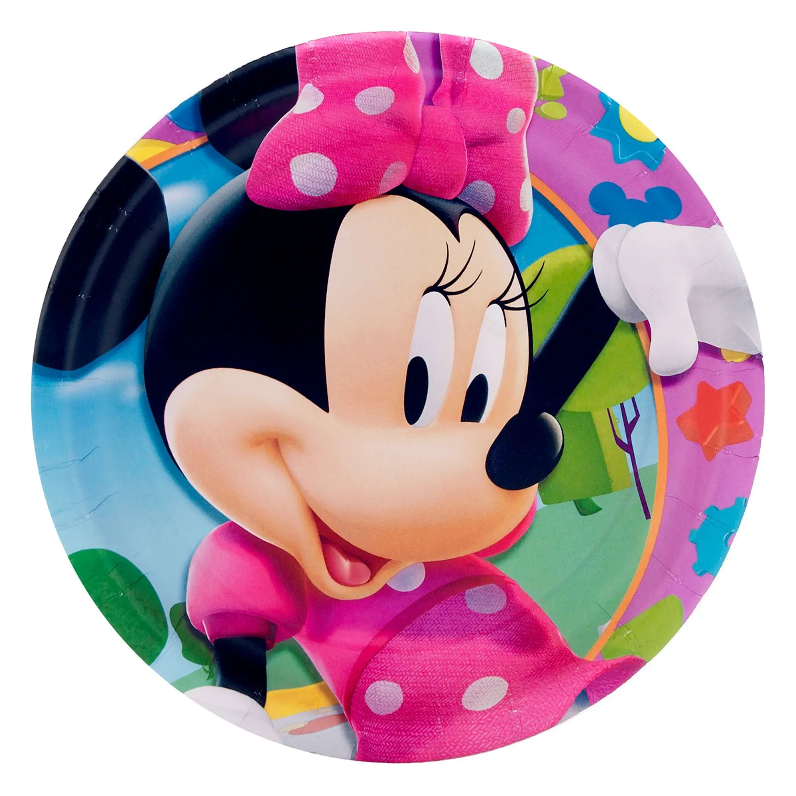 Minnie Mouse 7x26quot; Dessert Plates ... Minnie Mouse 7x26quot; Dessert Plates ...