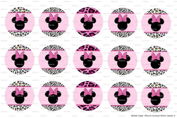 MINNIE EN ANIMAL PRINT - Imagui