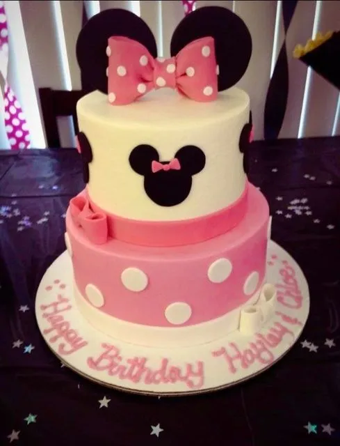 Minnie Mouse Birthday Party Ideas | Pastel De Minnie Mouse ...