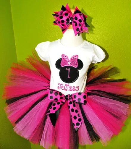 Minnie Mouse Birthday Tutu Sets, Birthday Hats, Shirts, Clothing