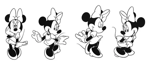 Minnie Mouse black and white - Imagui Minnie Mouse black and white - Imagui