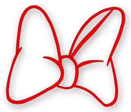 Minnie Mouse Bow Template - ClipArt Best