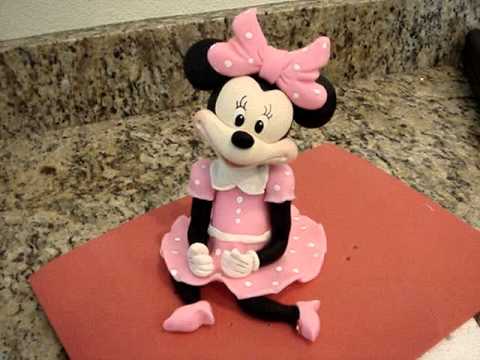 Minnie Mouse Cake Topper - YouTube