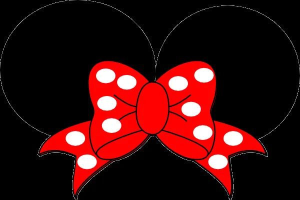 Minnie Mouse Ears Template - ClipArt Best