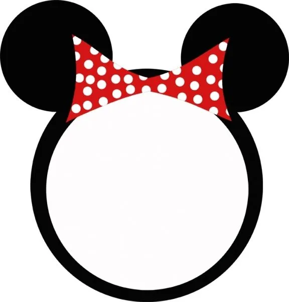 Minnie Mouse Ears Template - ClipArt Best