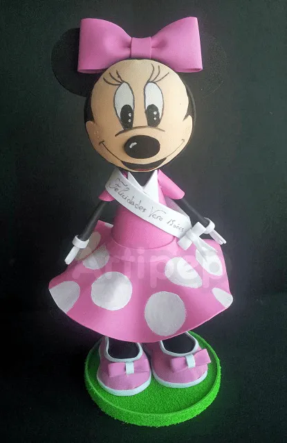 minnie mouse goma eva | facilisimo.com