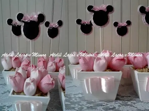 Centro de mesa Minnie | BABY SHOWER | Pinterest