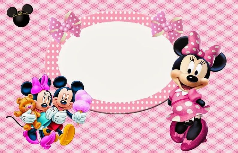 Minnie Mouse Fiesta en Rosa: Invitaciones para Imprimir Gratis ...