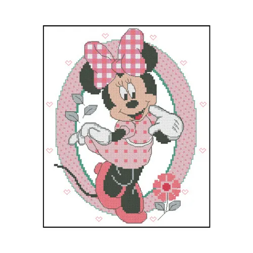 Minnie mouse - Nos gusta crear punto de cruz .... Minnie mouse - Nos gusta crear punto de cruz ....