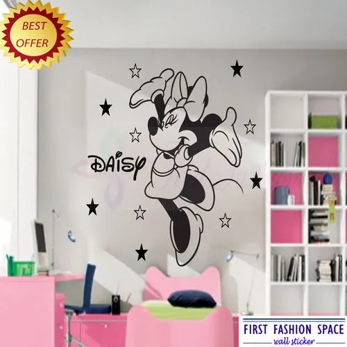 Minnie Mouse de la historieta con personalizada nombre del arte ... Minnie Mouse de la historieta con personalizada nombre del arte ...