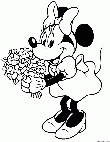 Imagenes para colorear de la Minnie Mouse - Imagui Imagenes para colorear de la Minnie Mouse - Imagui