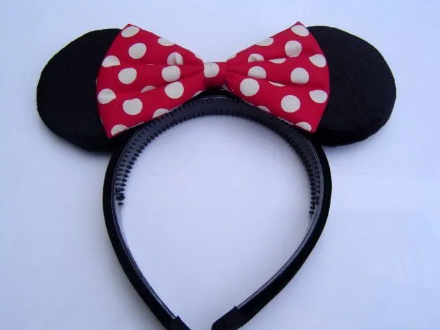 Minnie Mouse orejas arco lindo del traje Dress up de la venda ... Minnie Mouse orejas arco lindo del traje Dress up de la venda ...