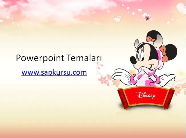 Minnie Mouse Plantilla PowerPoint es un diseño de Disney ... Minnie Mouse Plantilla PowerPoint es un diseño de Disney ...
