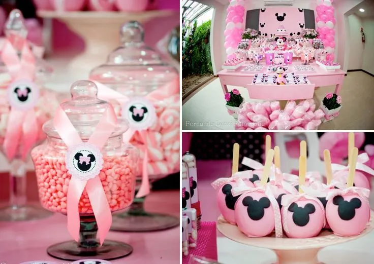 Minnie Mouse Themed Birthday Party via Kara's Party Ideas | Kids ...