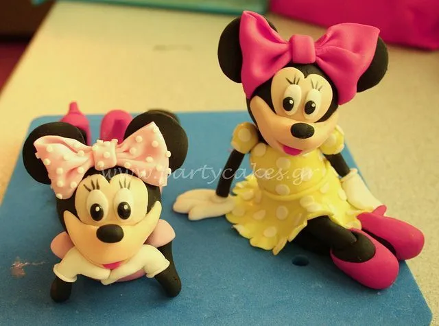 Minnie Mouse tutorial | porcelana fria; pasta flexible, arcilla polím…