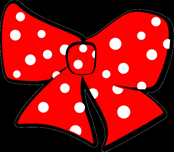 Minnie Mouse Bow clip art - vector clip art online, royalty free ...