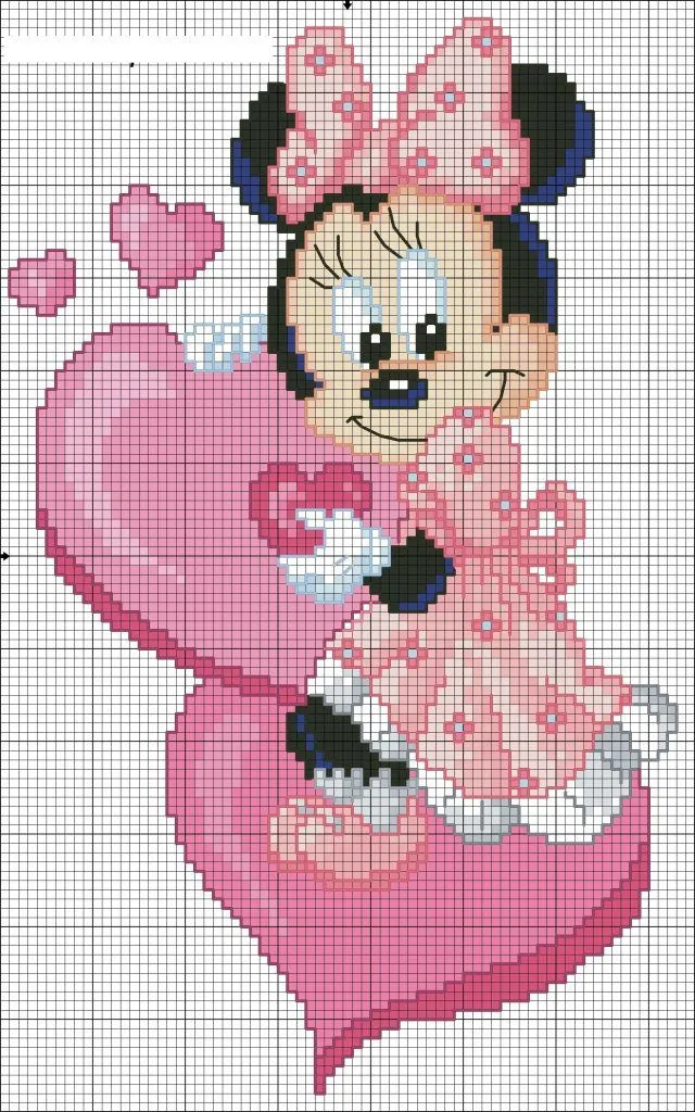 ▷ Minnie punto de cruz ¡Lo que necesitas AQUÍ! ▷ Minnie punto de cruz ¡Lo que necesitas AQUÍ!