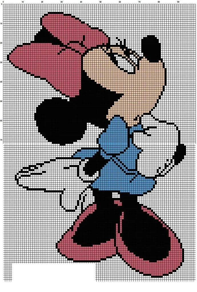 ▷ Minnie punto de cruz ¡Lo que necesitas AQUÍ! ▷ Minnie punto de cruz ¡Lo que necesitas AQUÍ!