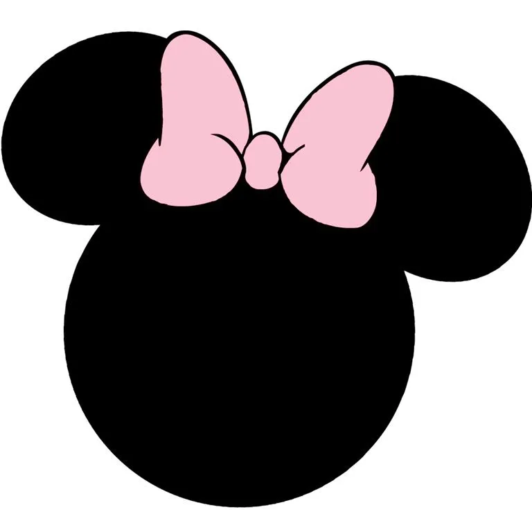 Cabeza Minnie Mouse - Imagui