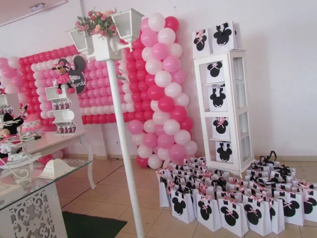 MInnie Rosa - Maria Eduarda - DECORAÇÃO DE FESTAS
