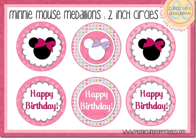Minnie: Wrappers y Toppers para Cupcakes, para Imprimir Gratis ... Minnie: Wrappers y Toppers para Cupcakes, para Imprimir Gratis ...