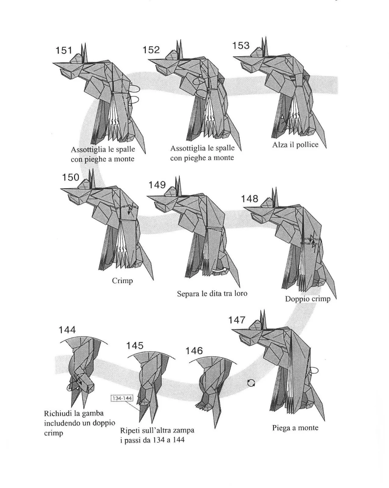 Minotauro de Satoshi Kamiya | El arte del Origami