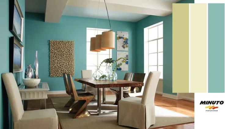 Minuto Pinturerias te invita a conocer este color turquesa con un ...