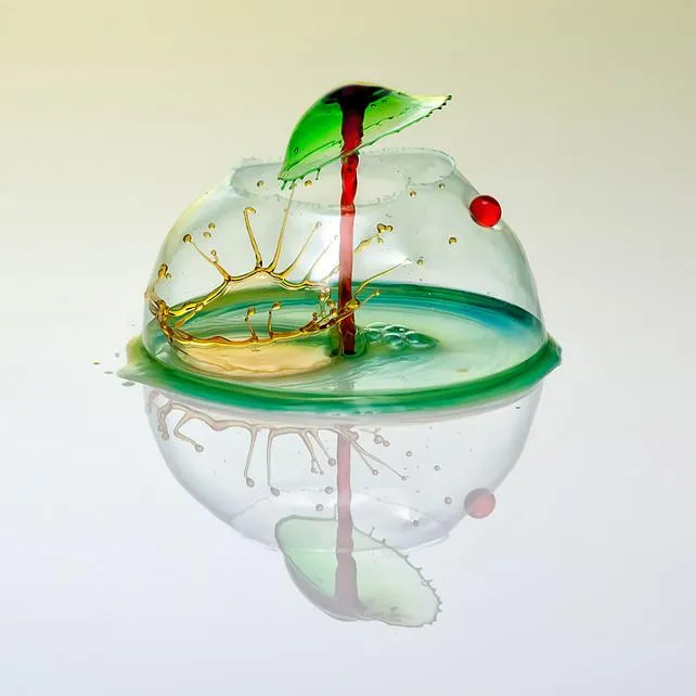 Mira esto: fotos de gotas de agua de colores - Paperblog