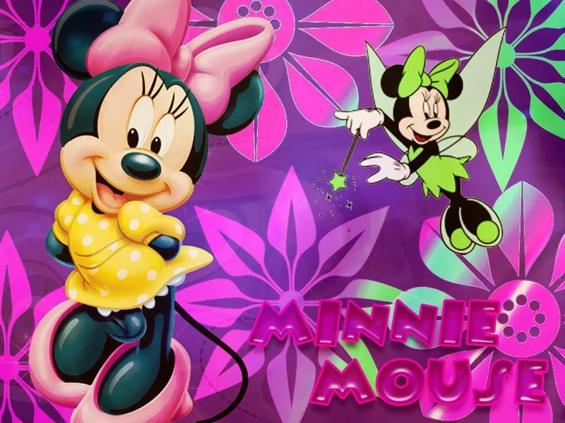 miracle wallpapers: Minnie mouse wall paper