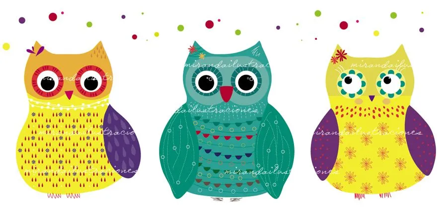 Dibujo lechuza infantil - Imagui